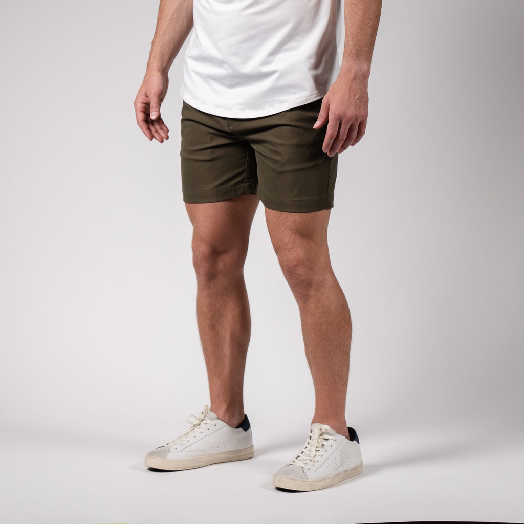 Daily Short (Casual Stretch) - Seaweed – Wowie