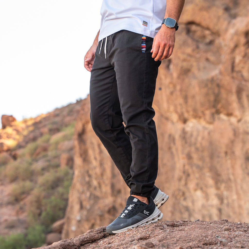 スノーボード WORK STRETCH 3L SUPERWIDE JOGGER PANTS Rambler-Black-