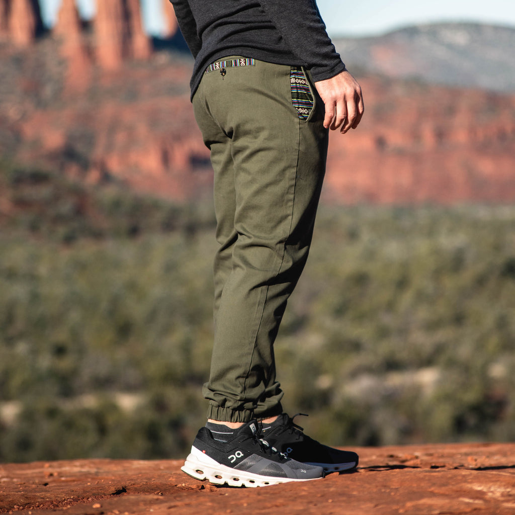 Rambler Jogger (Casual Stretch) - Charcoal – Wowie