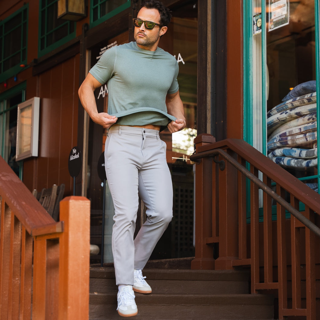 Daily Chino Pant (Stretch) - Ash