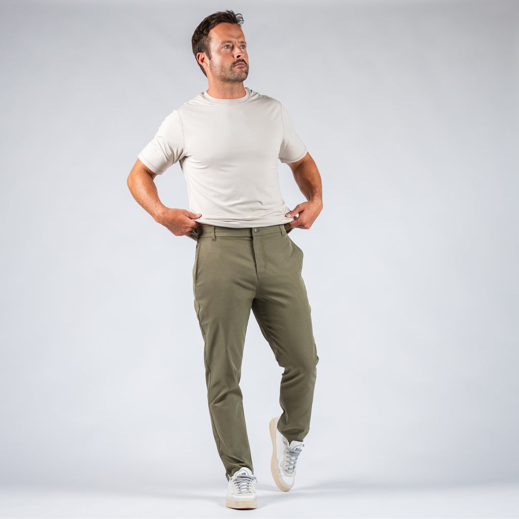 Daily Chino Pant (Stretch) - Olive