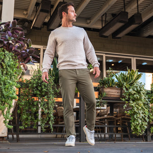 Daily Chino Pant (Stretch) - Olive