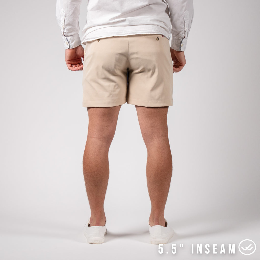 Daily Short (Casual Stretch) - Ivory 5.5