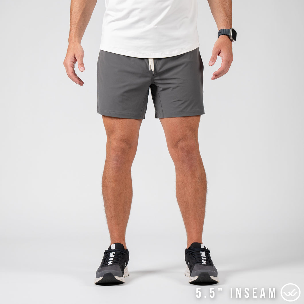 Flow 2.0 Short (Athletic) - Charcoal 5.5
