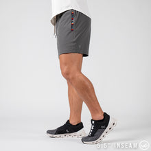 Flow 2.0 Short (Athletic) - Charcoal 5.5" & 7" - Linerless