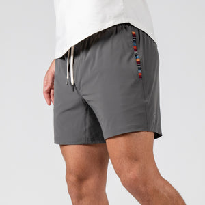 Flow 2.0 Short (Athletic) - Charcoal 5.5" & 7" - Linerless