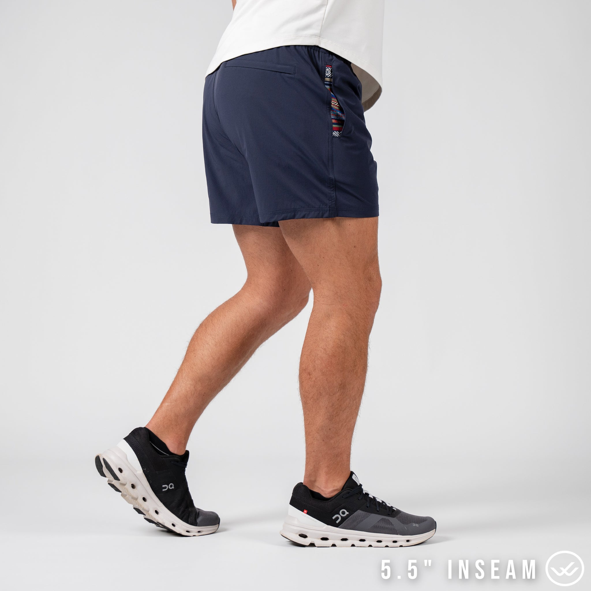 Flow 2.0 Short (Athletic) - Midnight Blue 5.5