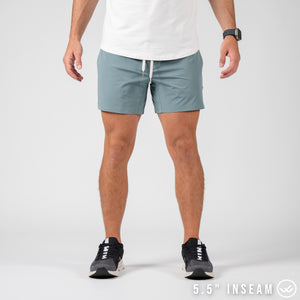 Flow 2.0 Short (Athletic) - Sea Foam 5.5" & 7" - Linerless