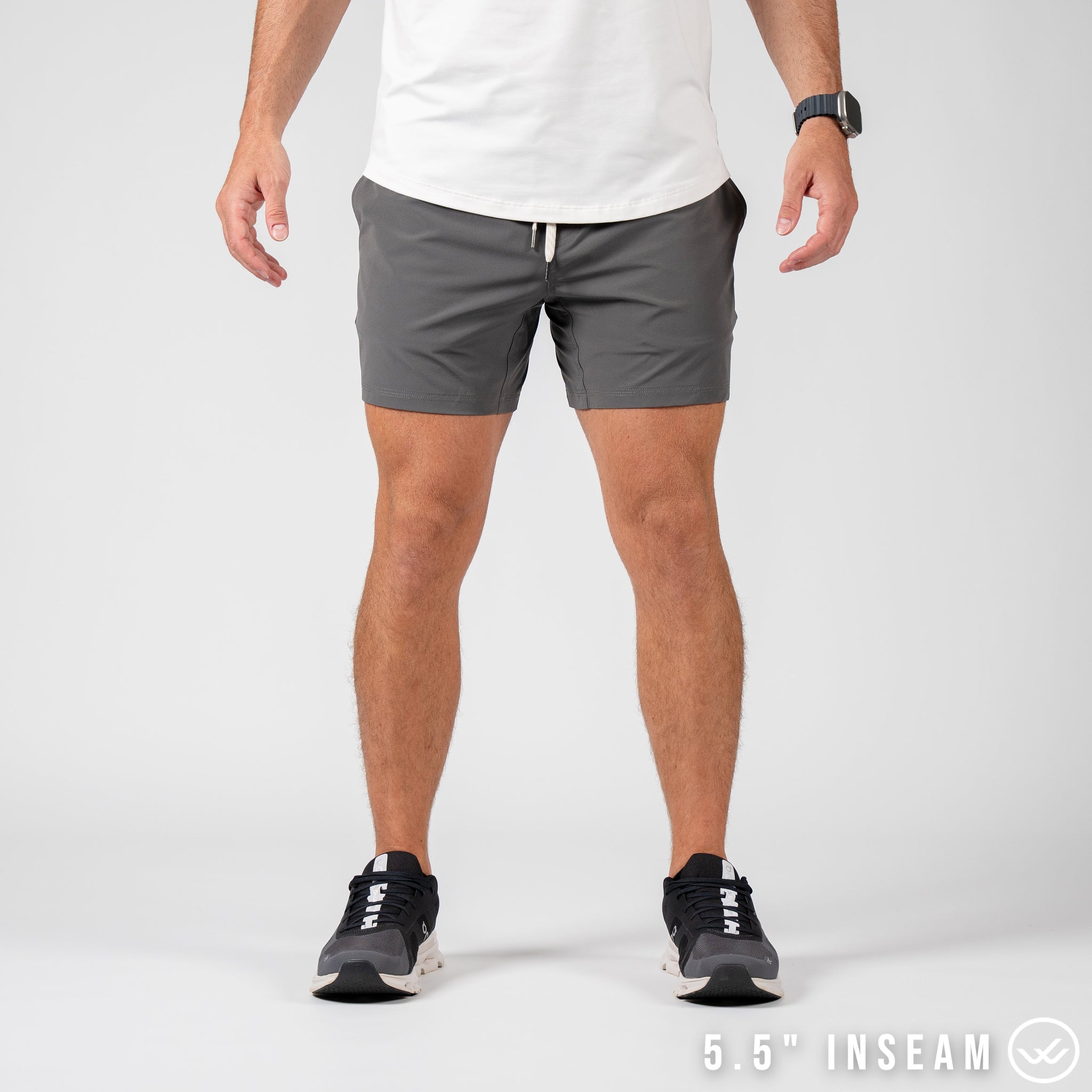 Flow 2.0 Mod Short (Athletic) - Charcoal 5.5
