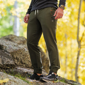 Hoth Jogger (Athletic) - Olive - Angled Front