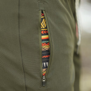 Hoth Jogger (Athletic) - Olive - Right Pocket Close Up