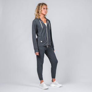 Kozie Zip-Hoodie - Charcoal