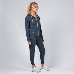 Kozie Zip-Hoodie - Midnight Blue