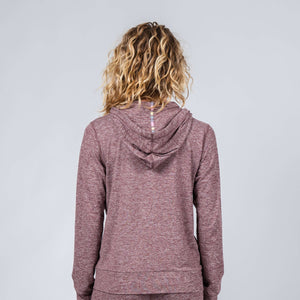 Kozie Zip-Hoodie - Plum