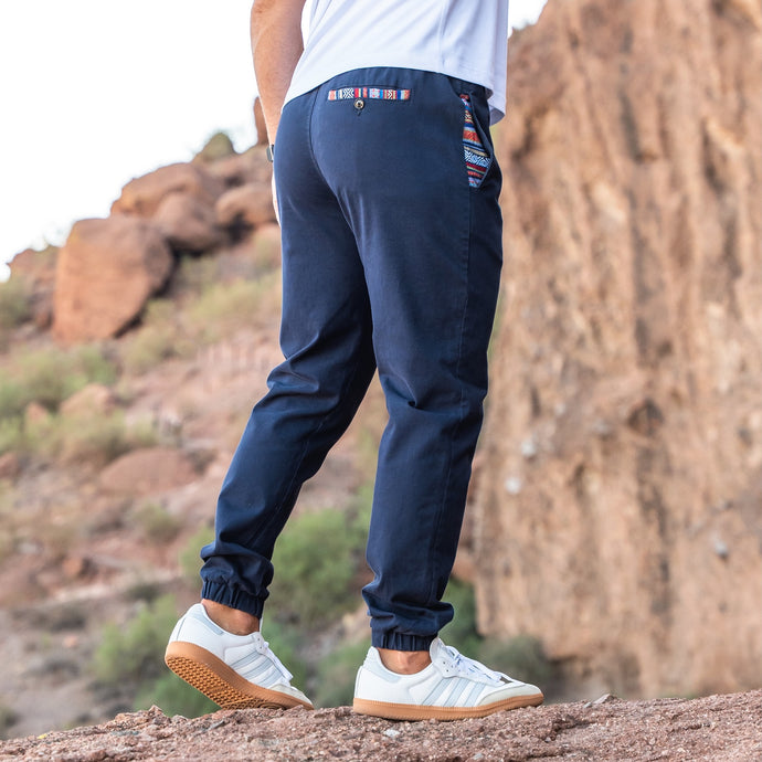 Rambler Jogger (Casual Stretch) - Baltic