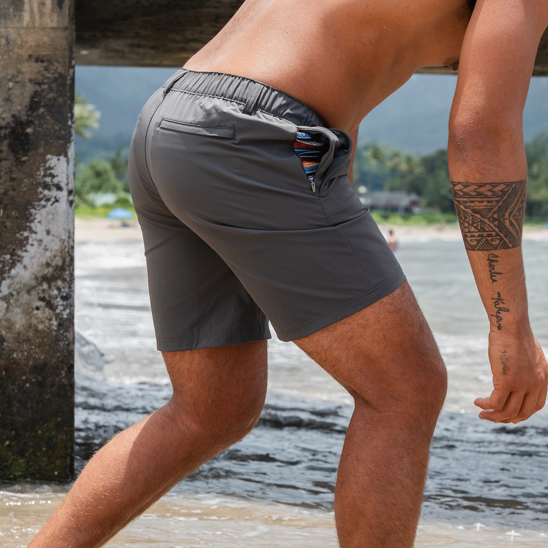 Range Short (Hybrid) - Charcoal – Wowie