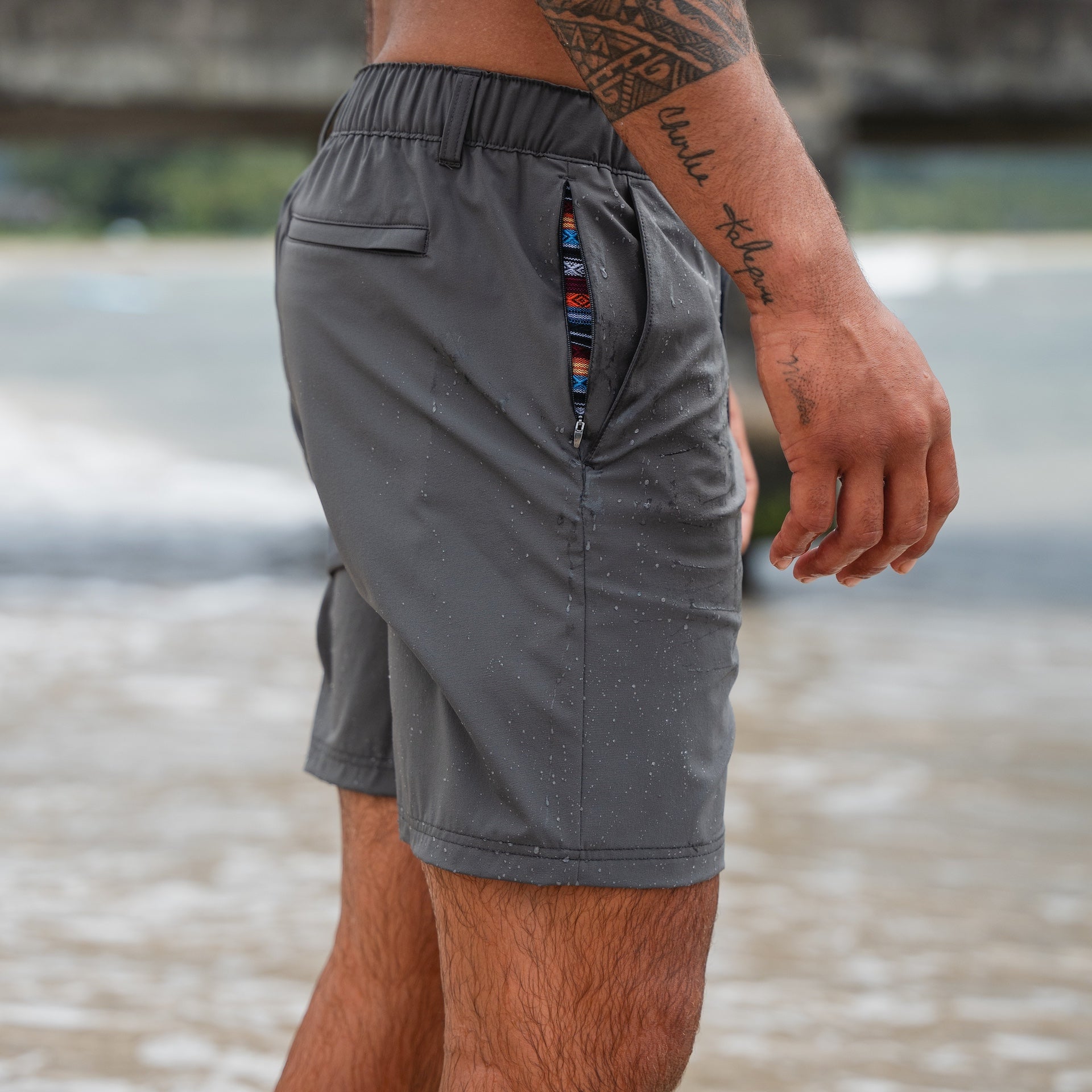 Range Short (Hybrid) - Charcoal – Wowie