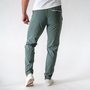 Sapien Pant (Casual Stretch) - Agave - Back - White Backdrop