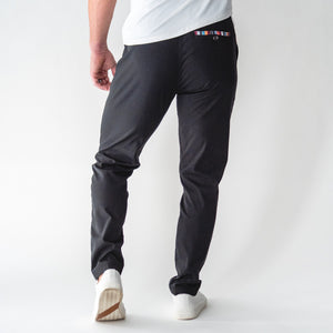 Sapien Pant (Casual Stretch) - Night - Back - White Backdrop